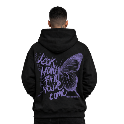 Look How Far You've Come Ultra-Heavy Hoodie by Refuse to Conform Clothing, product image 1