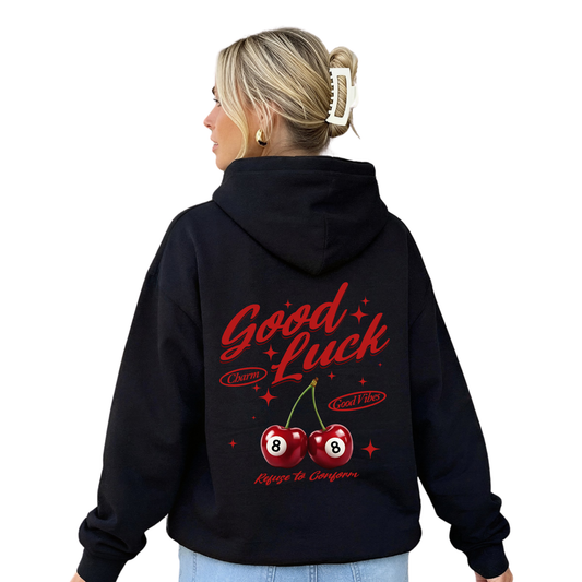 CHERRY ULTRA-HEAVY HOODIE