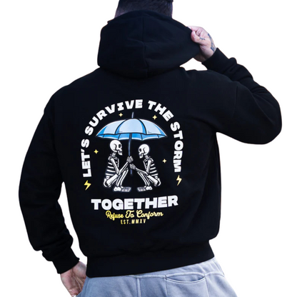 Storm Ultra-Heavy Hoodie by Refuse to Conform Clothing, product image 1