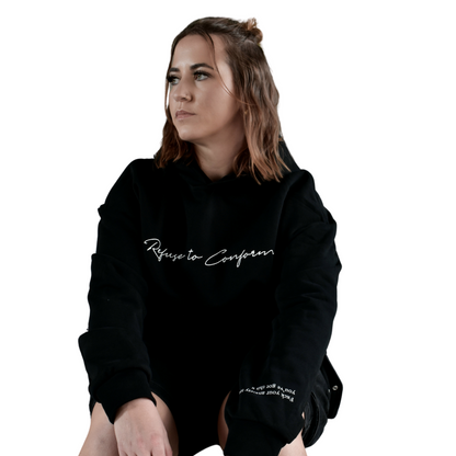 Deluxe Fxck Your Anxiety Ultra-Heavy Hoodie by Refuse to Conform Clothing, product image 1