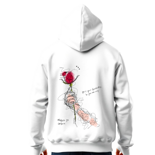 YOU'LL GROW BEAUTIFULLY IN YOUR OWN WAY ULTRA-HEAVY HOODIE