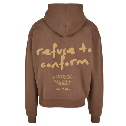 Gold Core Ultra-Heavy Hoodie by Refuse to Conform Clothing, product image 4