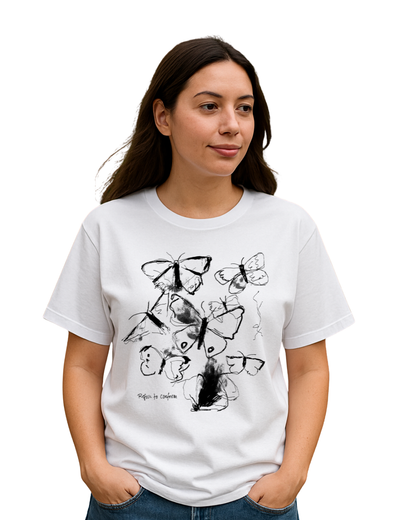 Butterflies Tee by Refuse to Conform Clothing, product image 2