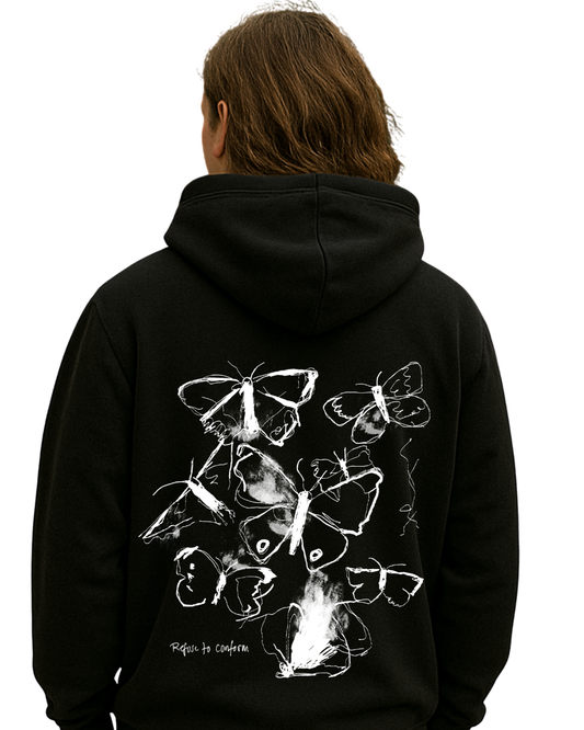 BUTTERFLIES ULTRA-HEAVY HOODIE