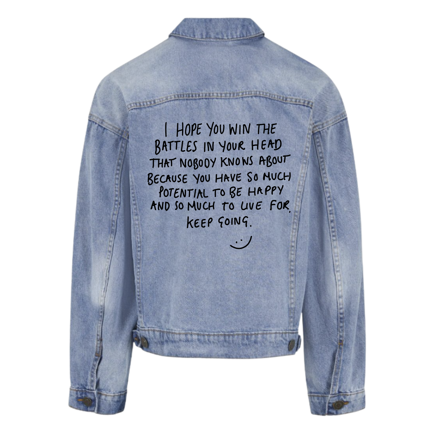 BATTLES HEAVY BOXY DENIM JACKET