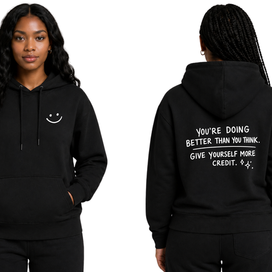 STANDARD GIVE YOURSELF CREDIT HOODIE