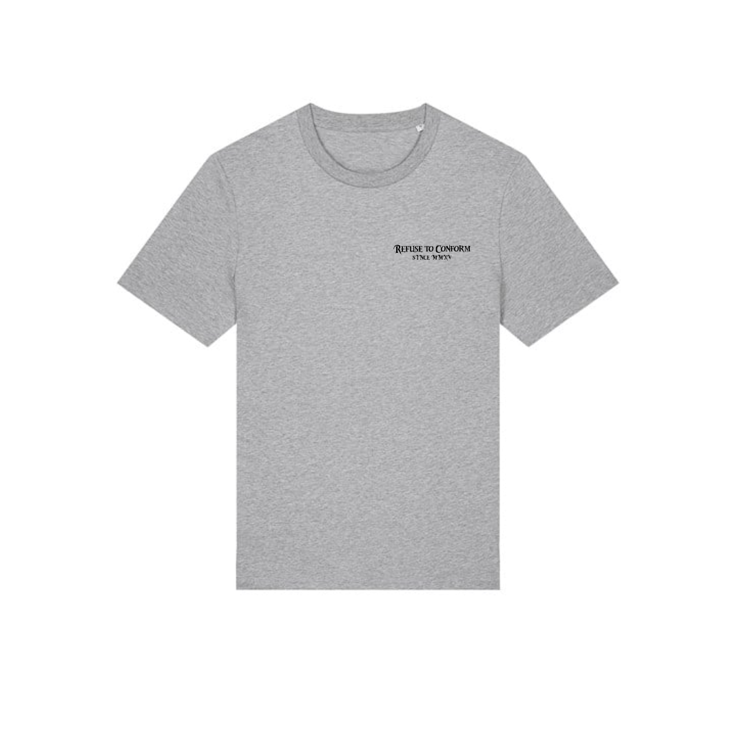 GREY STAPLE TEE