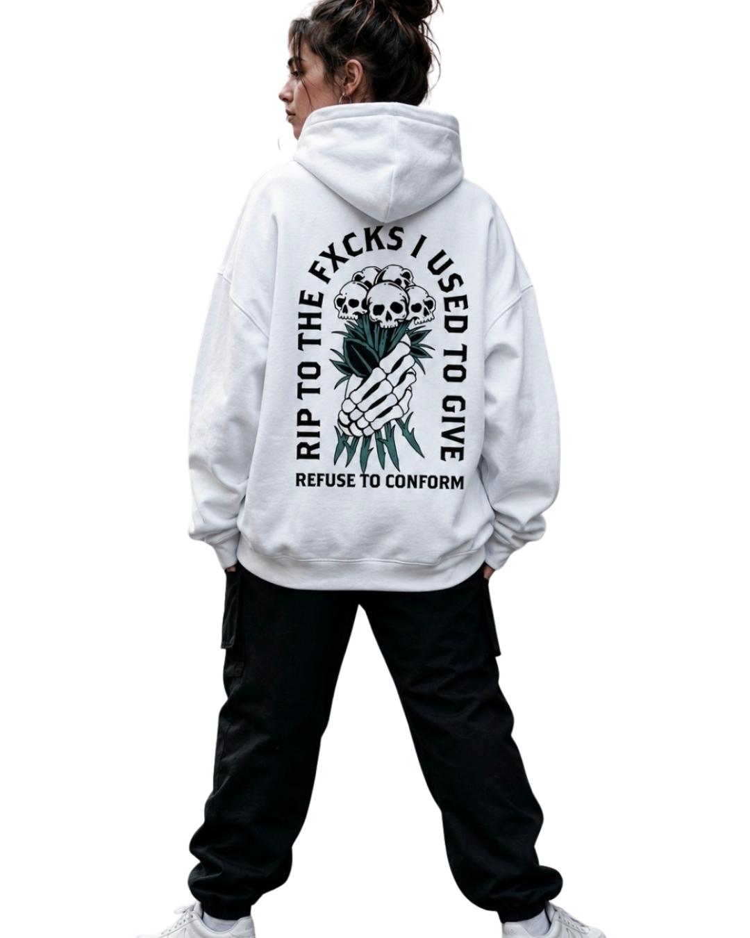 RIP TO THE FXCKS I USED TO GIVE ULTRA-HEAVY HOODIE