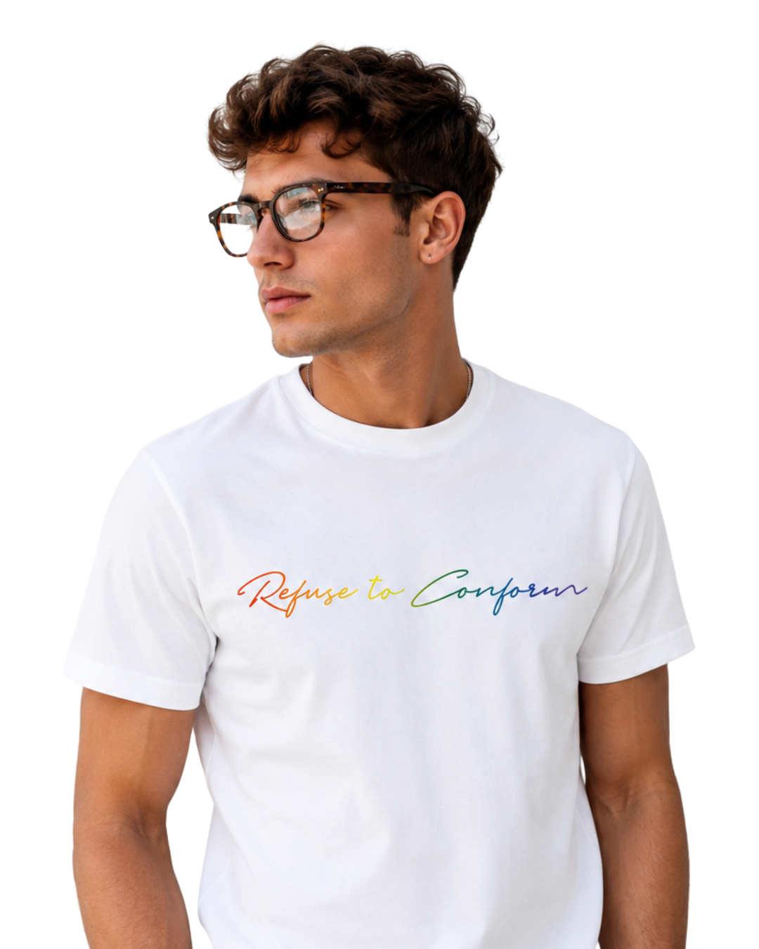 RAINBOW SIGNATURE TEE
