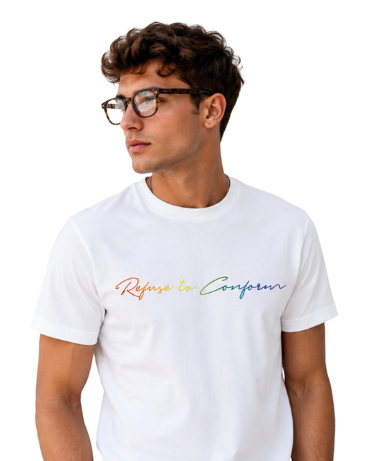 RAINBOW SIGNATURE TEE