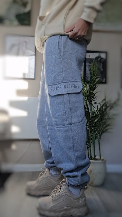 Ultra-Heavy Cargo Joggers by Refuse to Conform Clothing, product image 1
