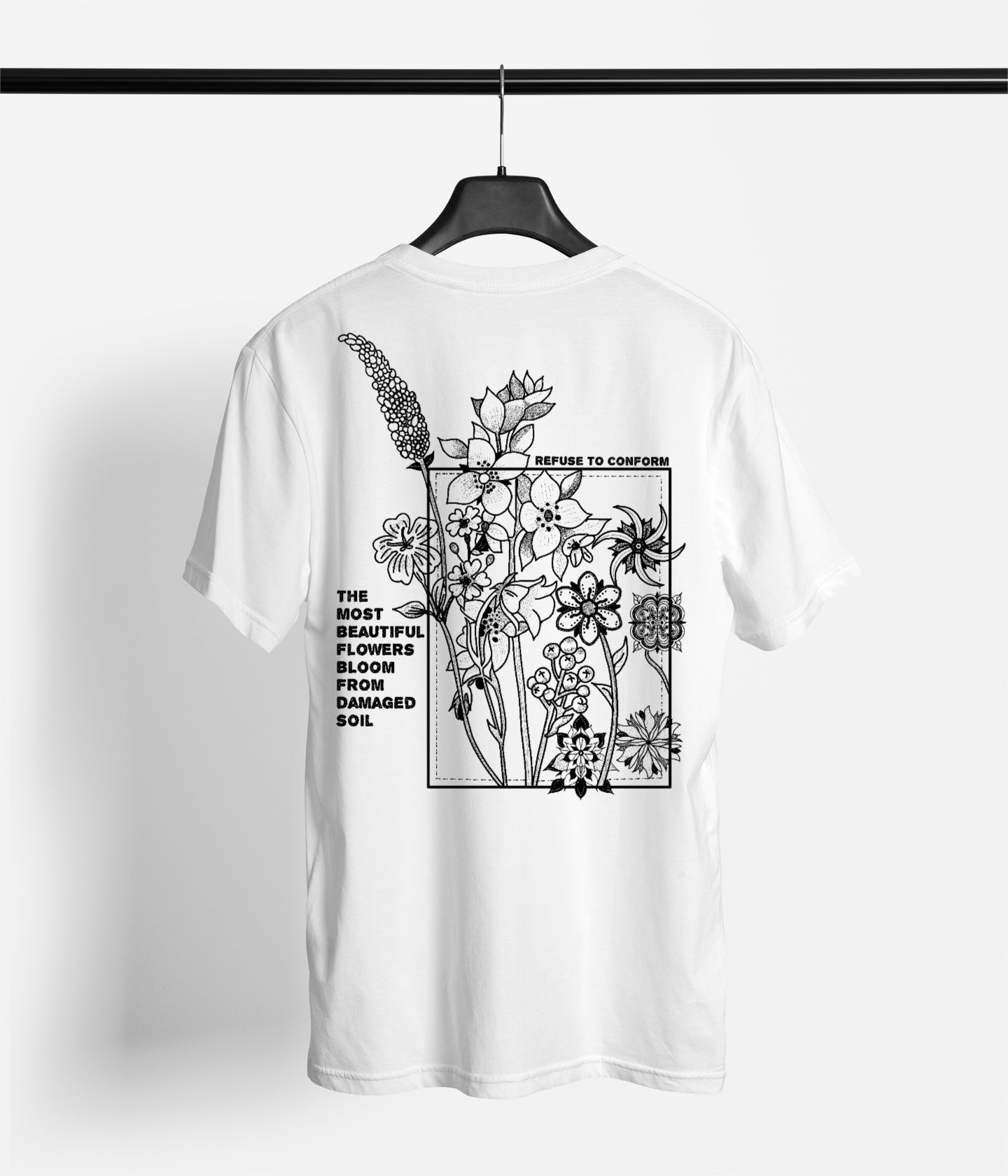 FLOWERS TEE