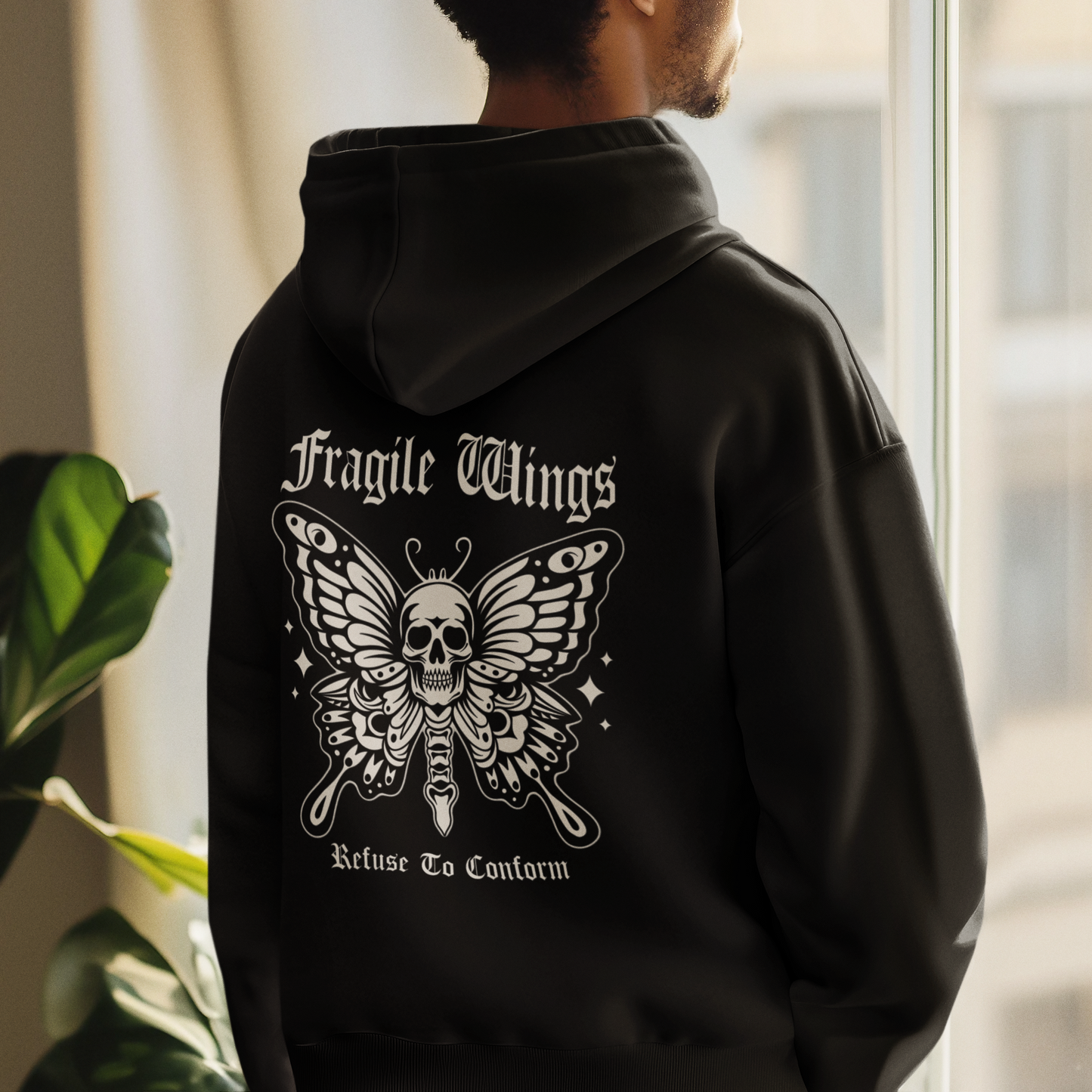 DELUXE FRAGILE WINGS ULTRA-HEAVY HOODIE