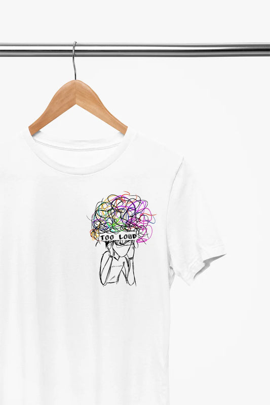 EXTRA SMALL TOO LOUD TEE