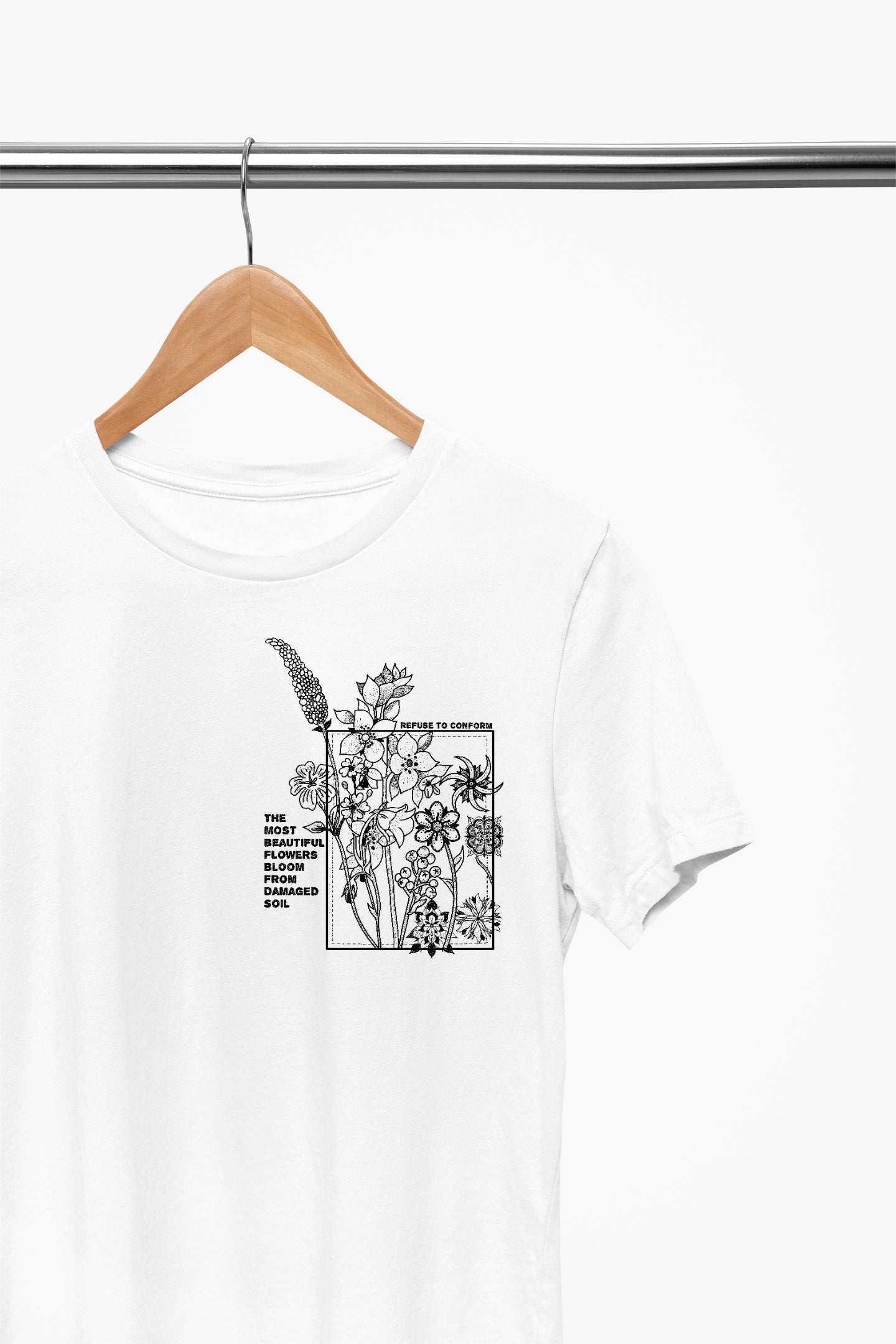 FLOWERS TEE