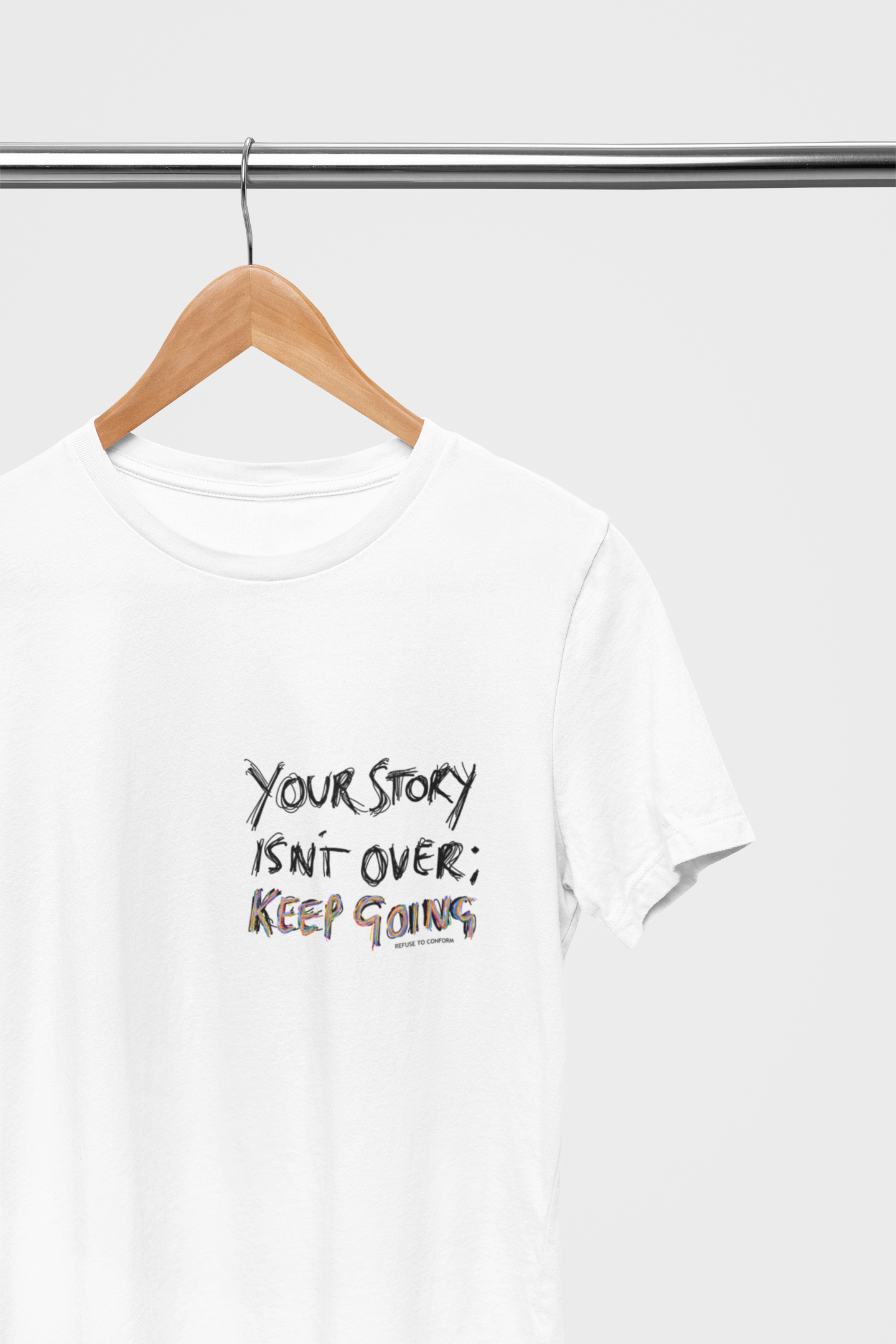 YOUR STORY ISN'T OVER; TEE