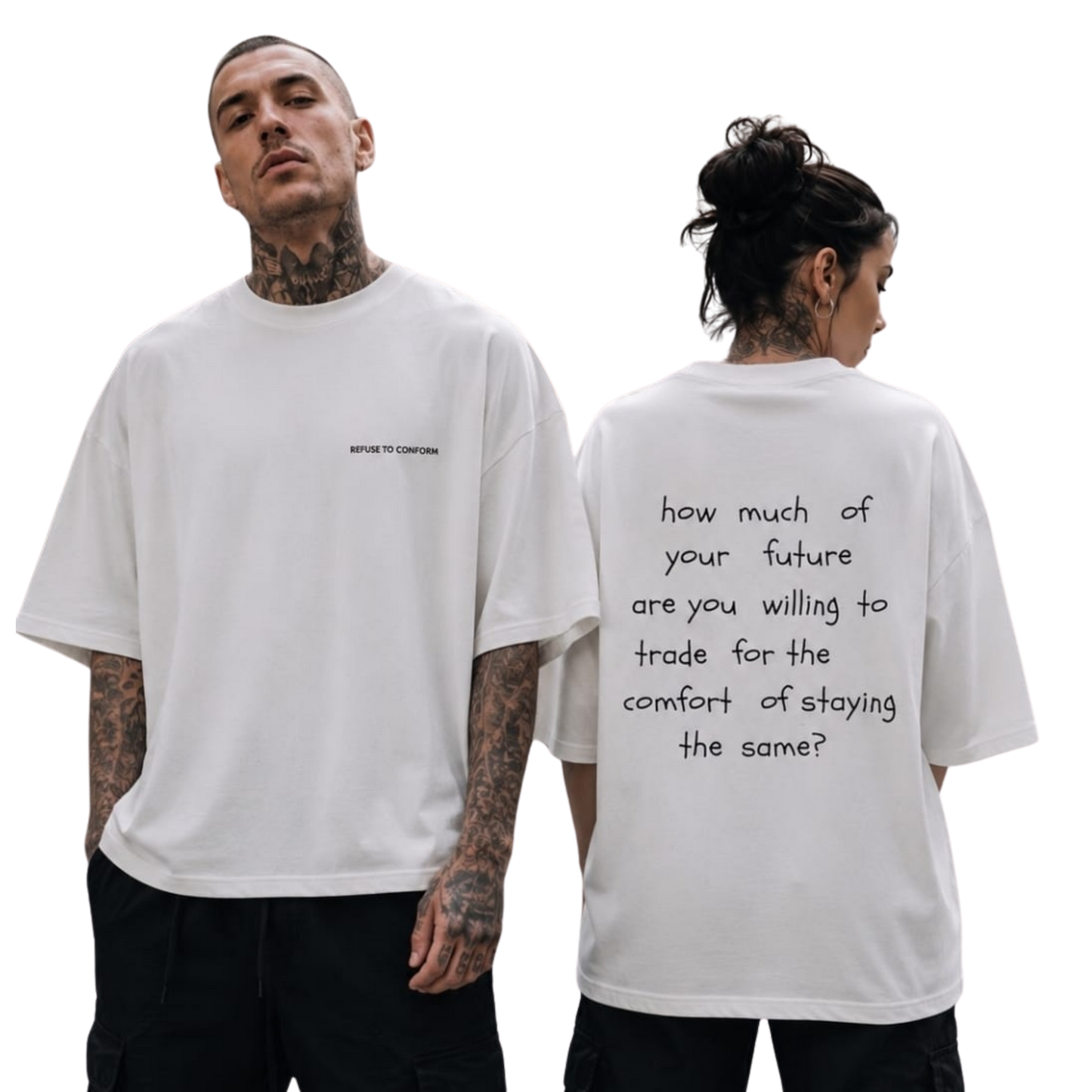 THE COMFORT TRAP OVERSIZED BOXY TEE