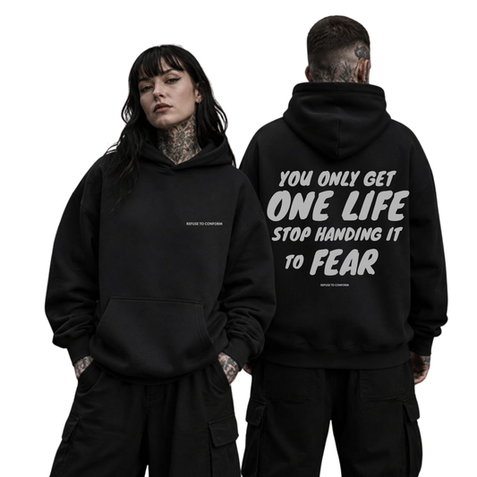 DELUXE FEAR ULTRA-HEAVY HOODIE