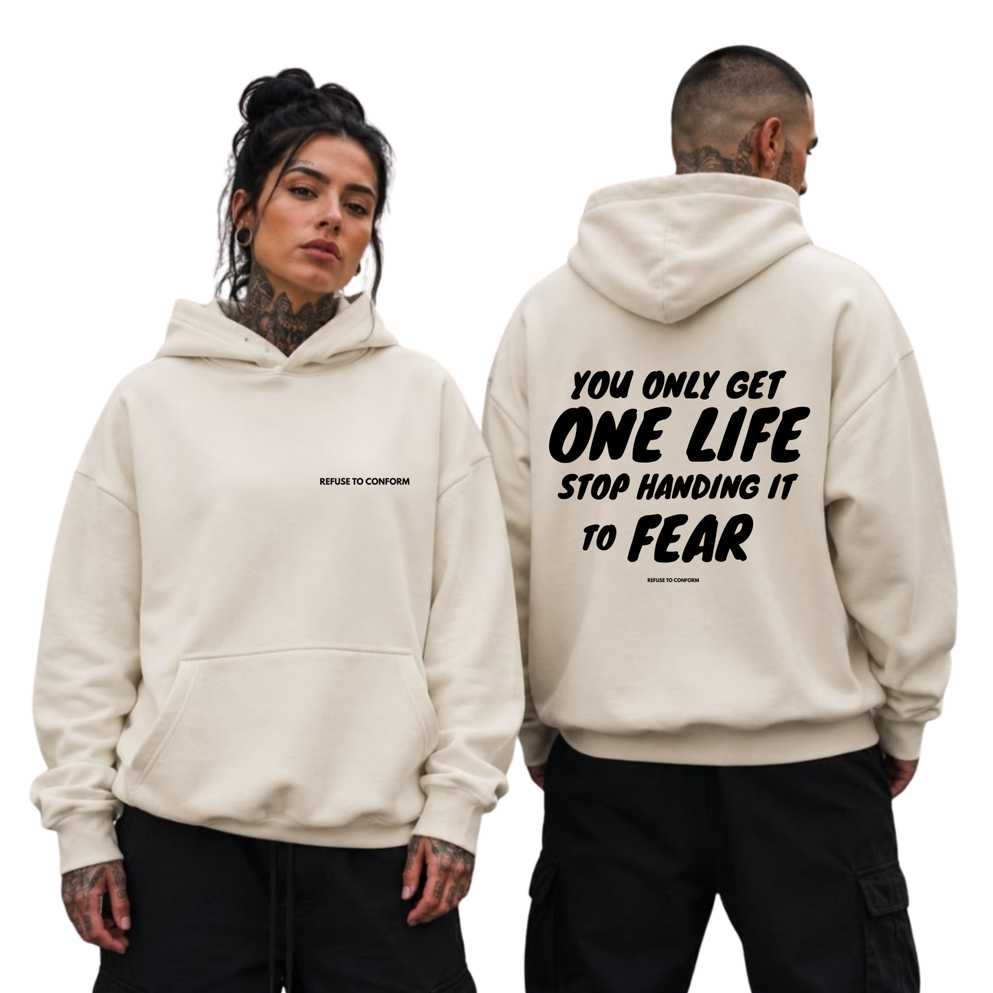 DELUXE FEAR ULTRA-HEAVY HOODIE