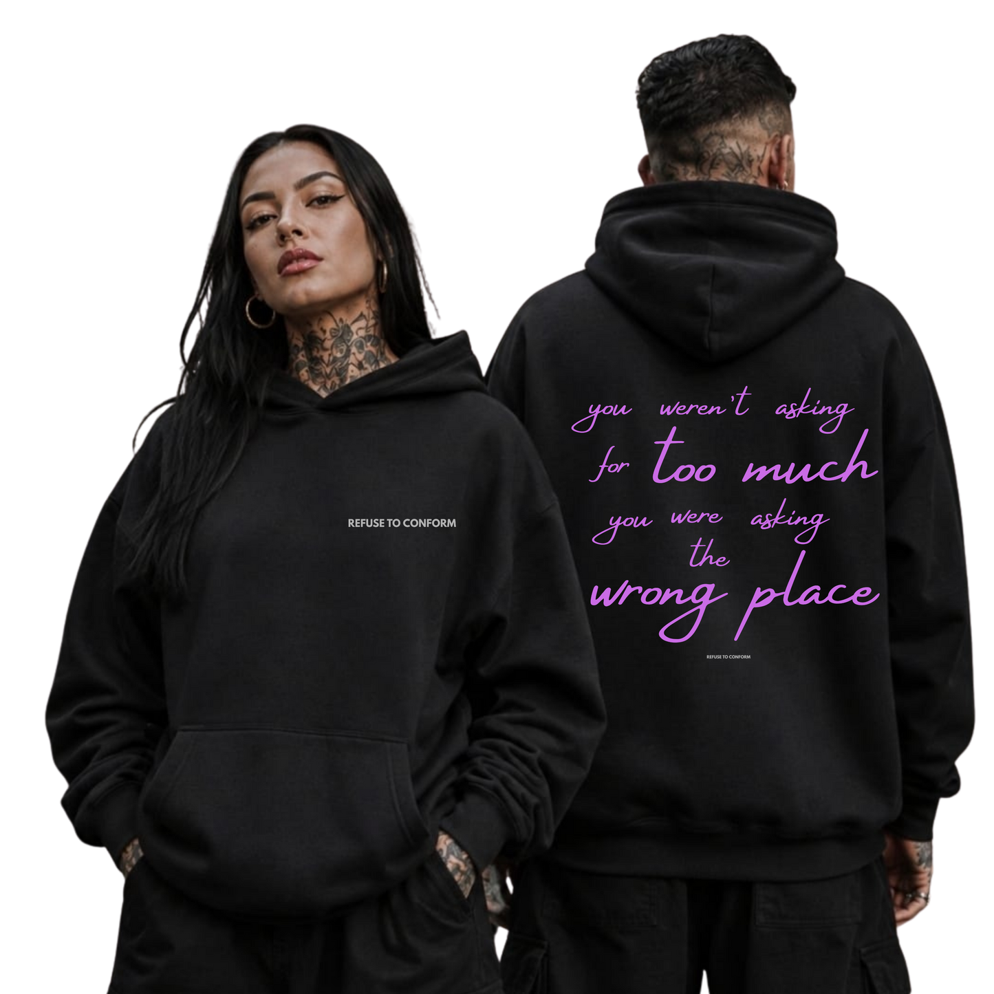 DELUXE WRONG PLACE ULTRA-HEAVY HOODIE