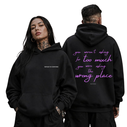 DELUXE WRONG PLACE ULTRA-HEAVY HOODIE