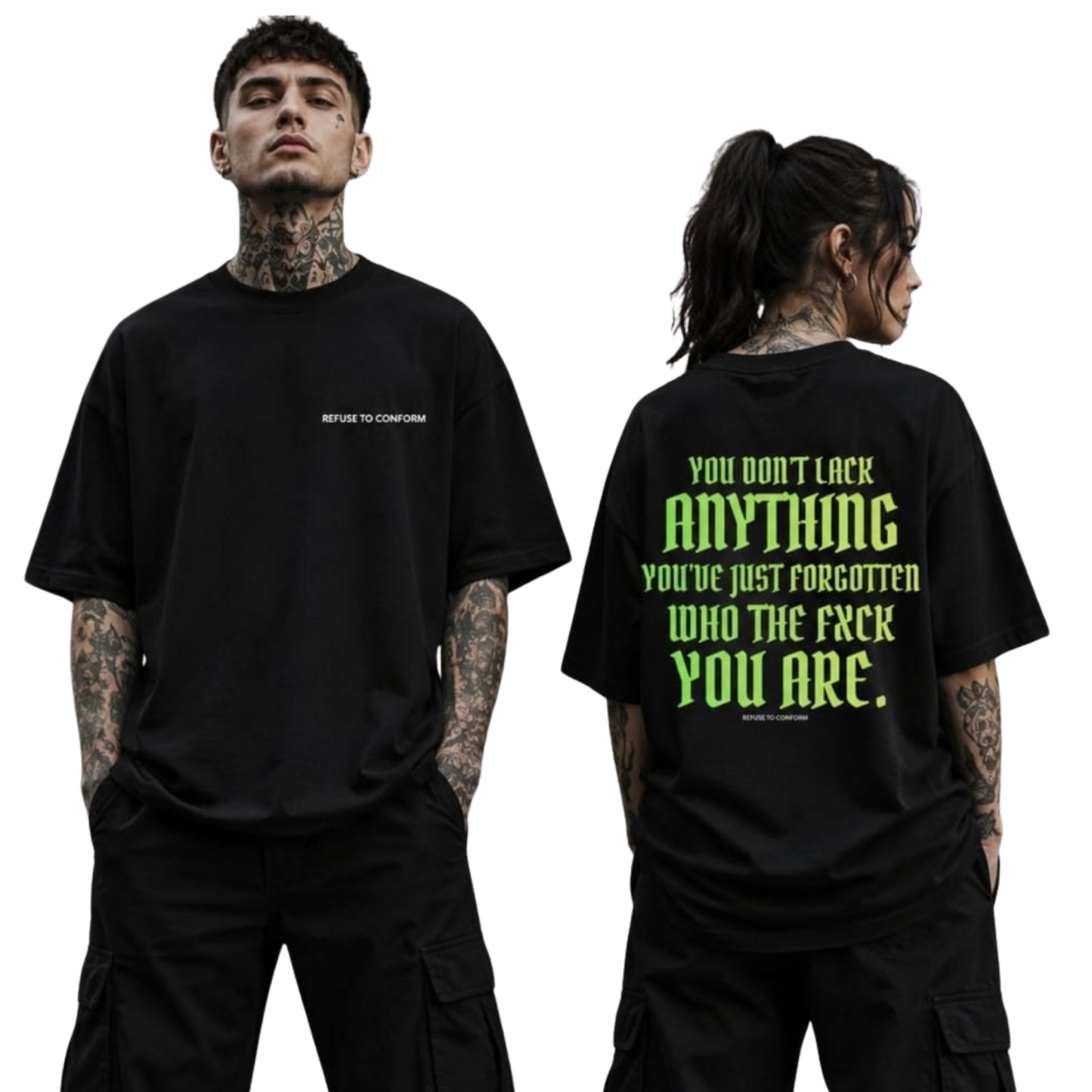 YOU DON'T LACK ANYTHING OVERSIZED BOXY TEE