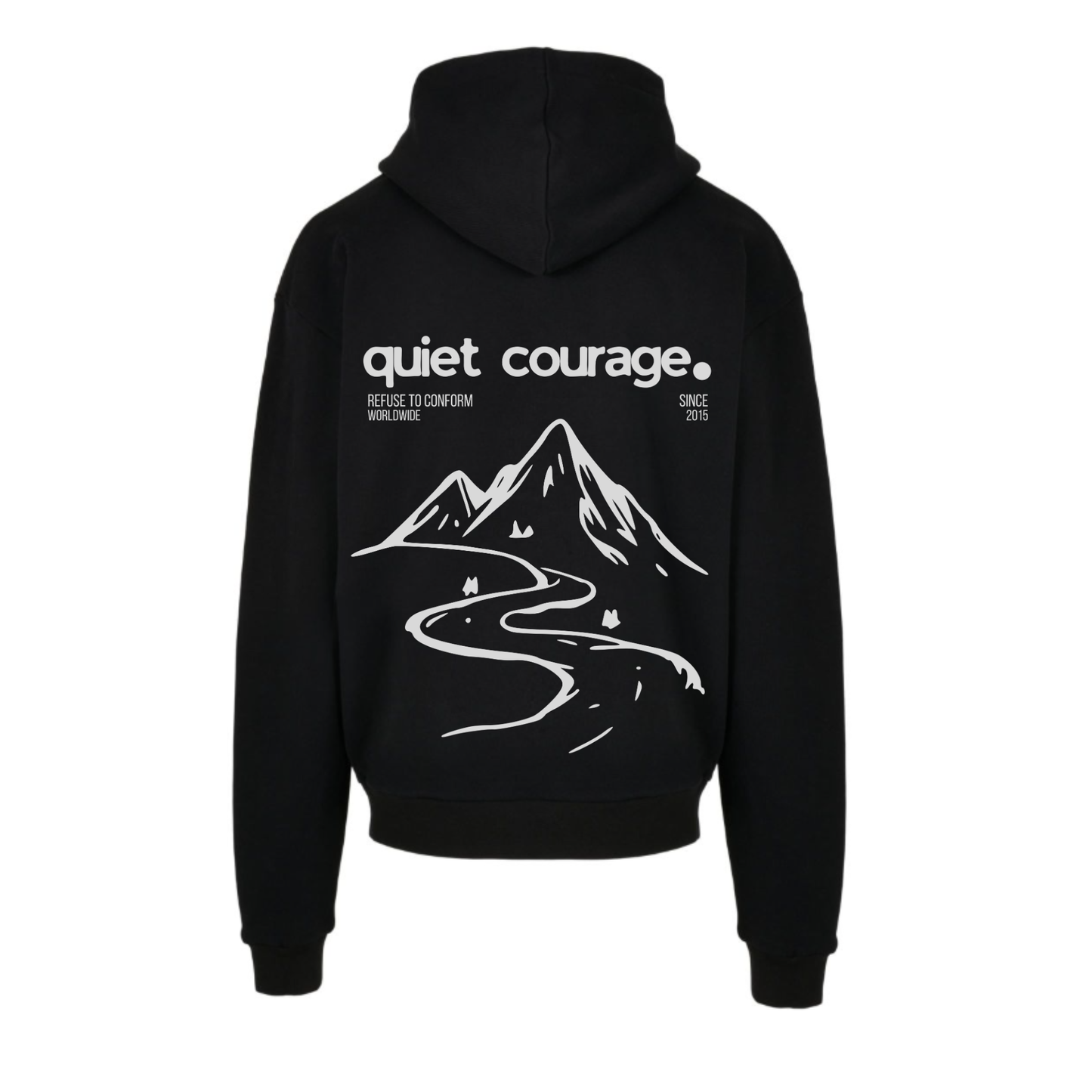 QUIET COURAGE ULTRA-HEAVY HOODIE