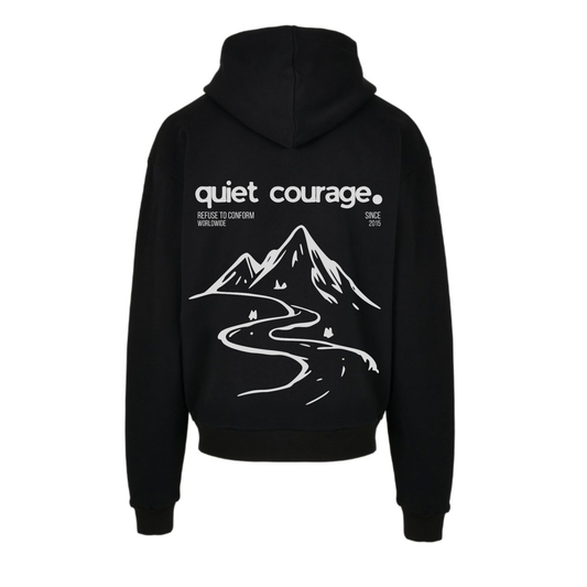 QUIET COURAGE ULTRA-HEAVY HOODIE