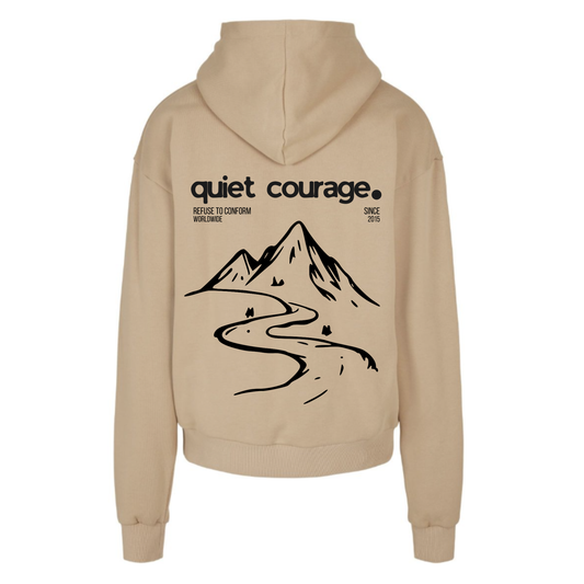 QUIET COURAGE ULTRA-HEAVY HOODIE