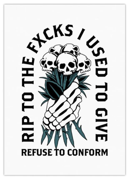 A4 Poster - Rip by Refuse to Conform Clothing, product image 2