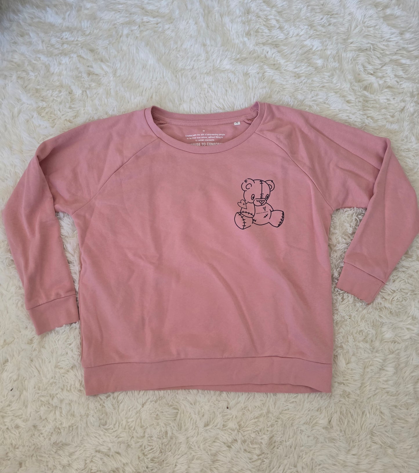 TEDDY SCOOP NECK JUMPER (PRELOVED MEDIUM)