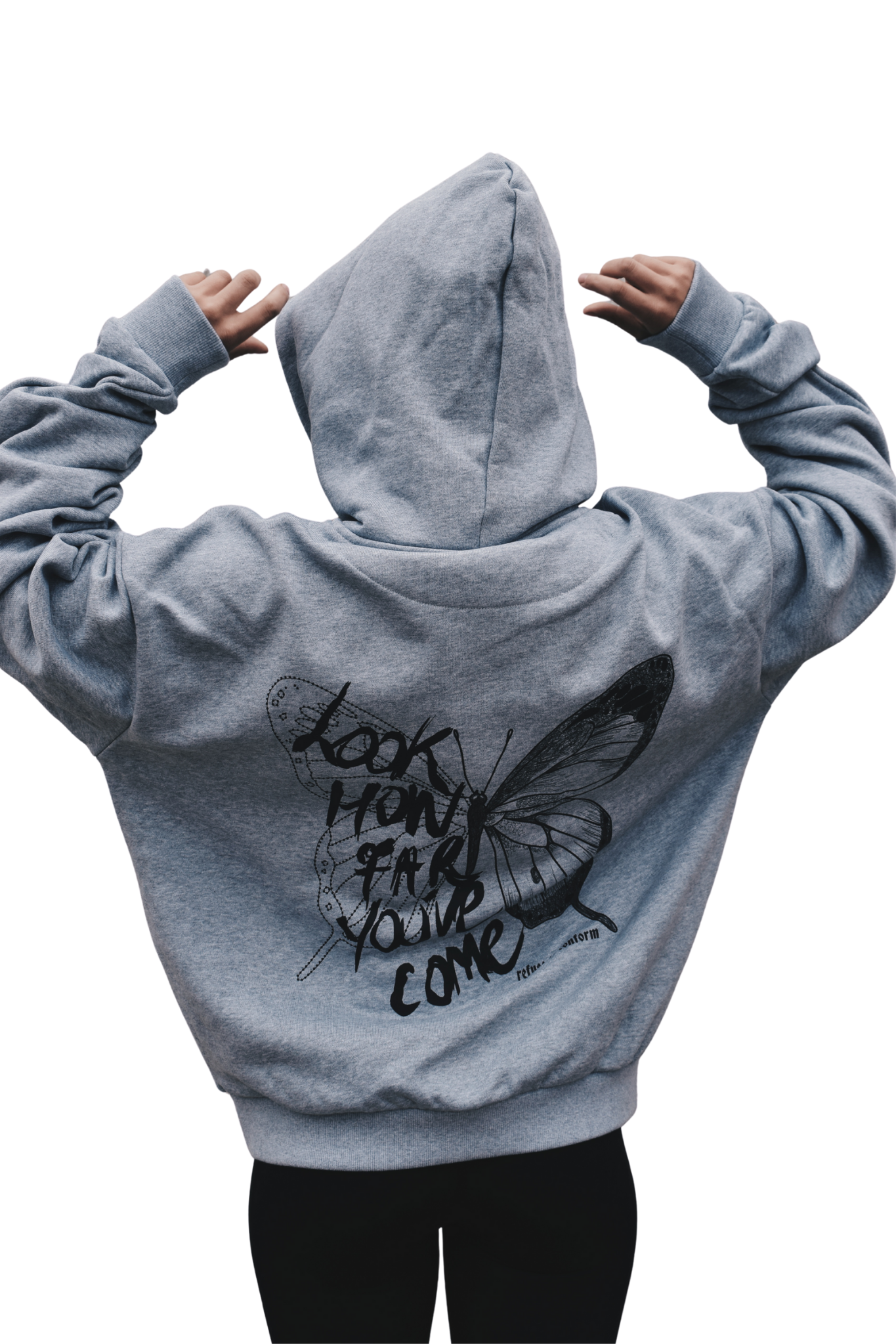 LOOK HOW FAR YOU'VE COME ULTRA-HEAVY HOODIE