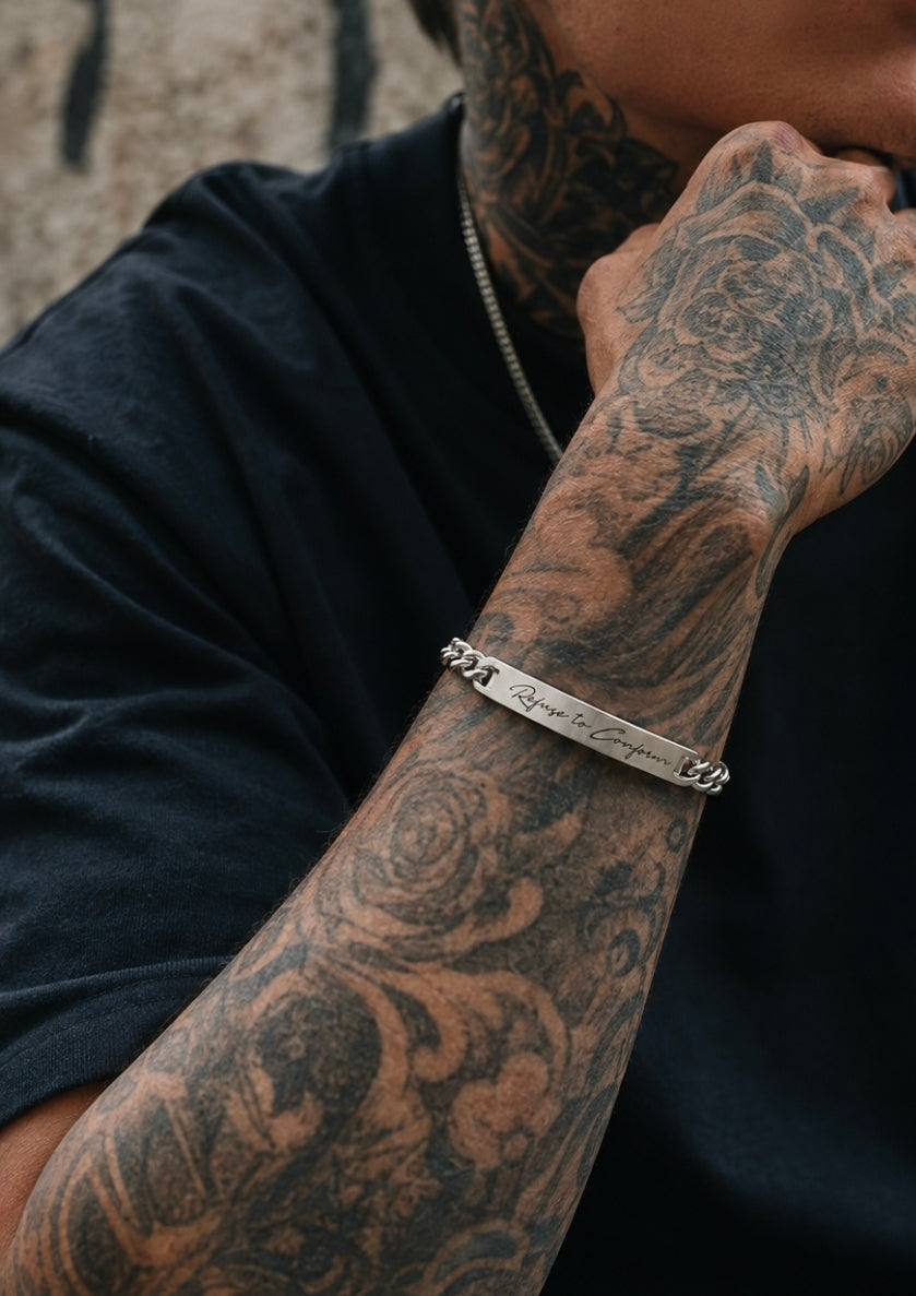 PRE-ORDER FOR SHIPMENT 11TH SEPTEMBER - SIGNATURE STAINLESS STEEL BRACELET