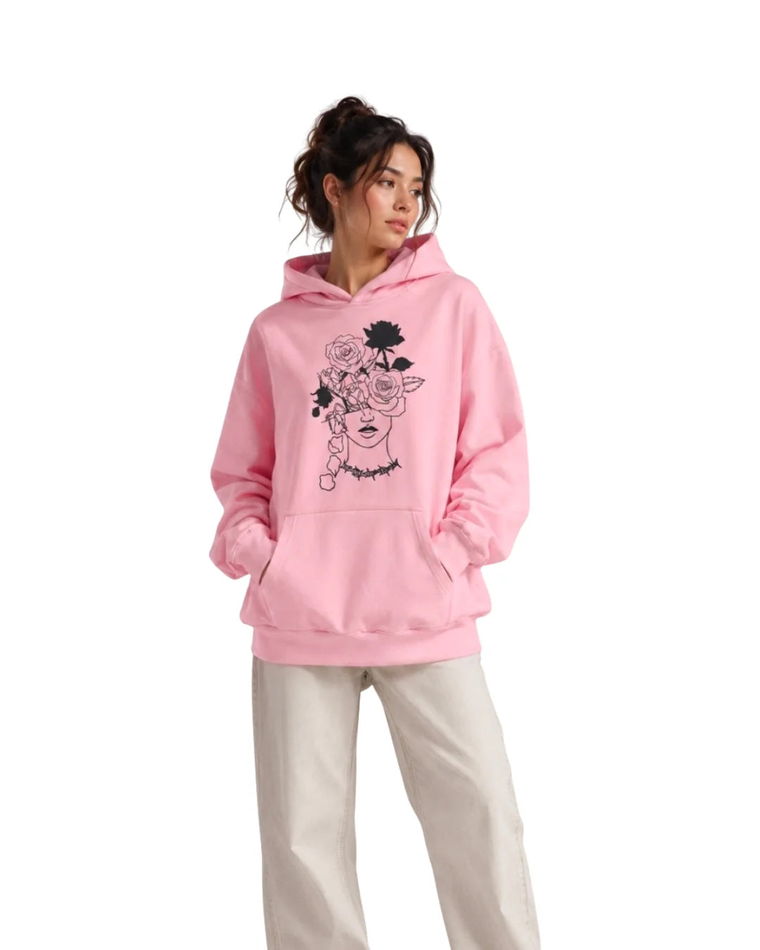 SLIGHT IMPERFECTION BEAUTIFUL CHAOS HOODIE SIZE MEDIUM