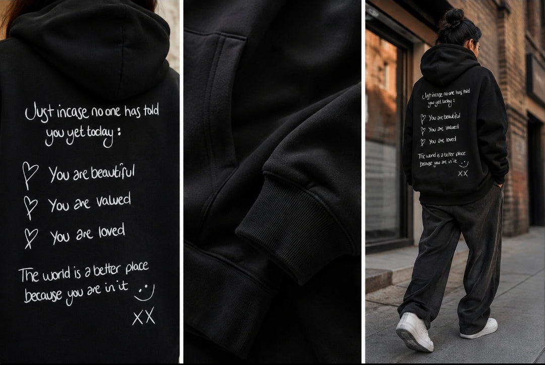 JUST INCASE ULTRA-HEAVY HOODIE