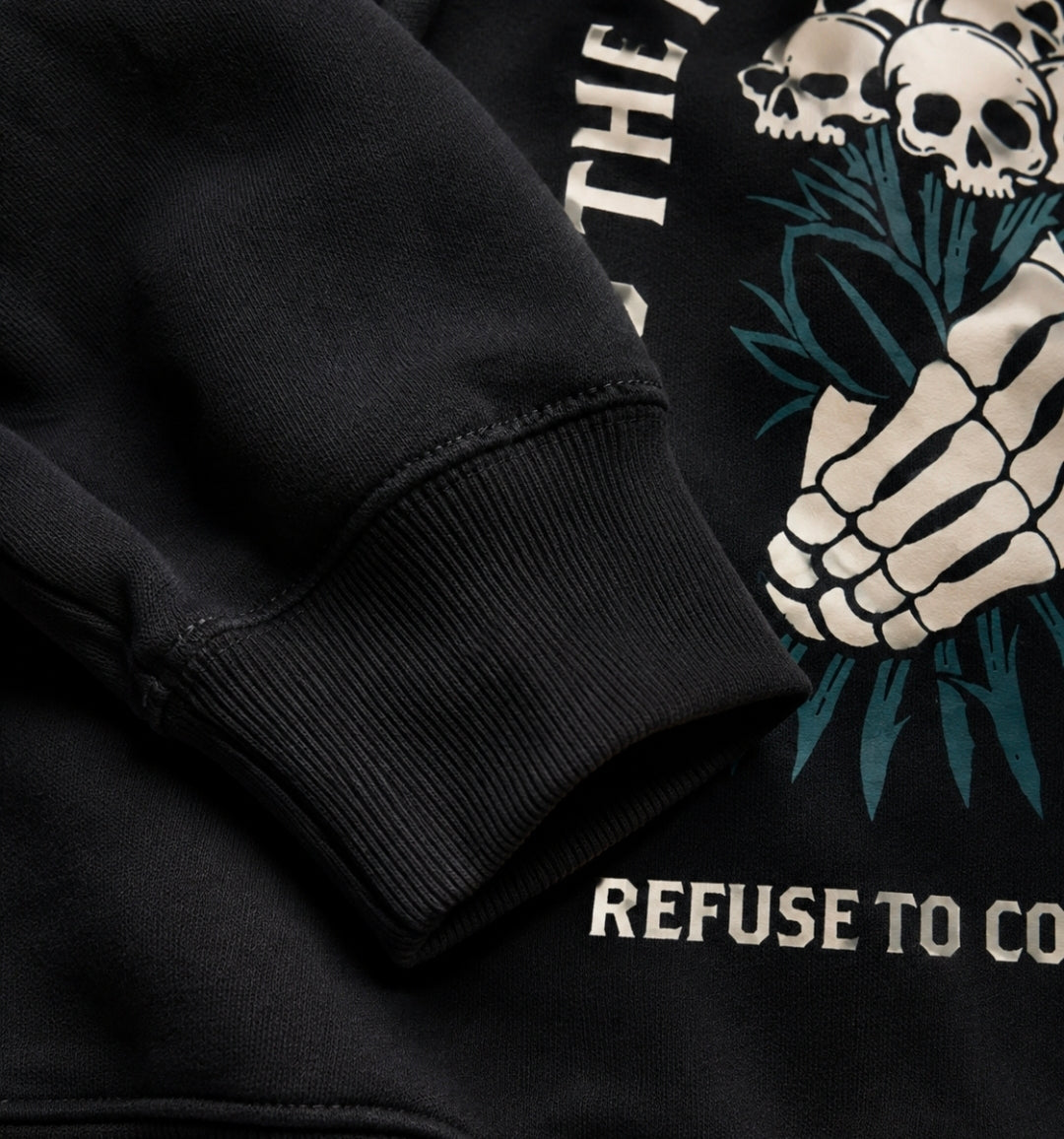 RIP TO THE FXCKS I USED TO GIVE ULTRA-HEAVY HOODIE