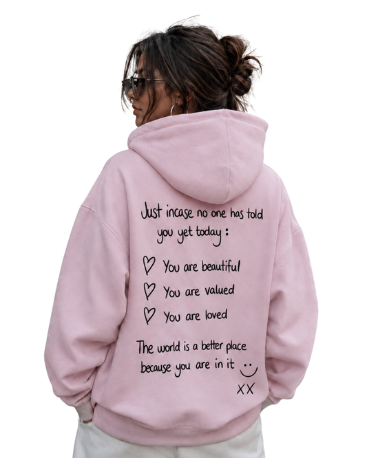 JUST INCASE ULTRA-HEAVY HOODIE