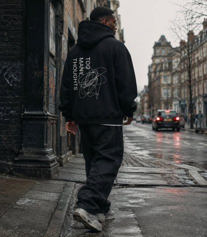 Too Many Thoughts Ultra-Heavy Hoodie by Refuse to Conform Clothing, product image 6