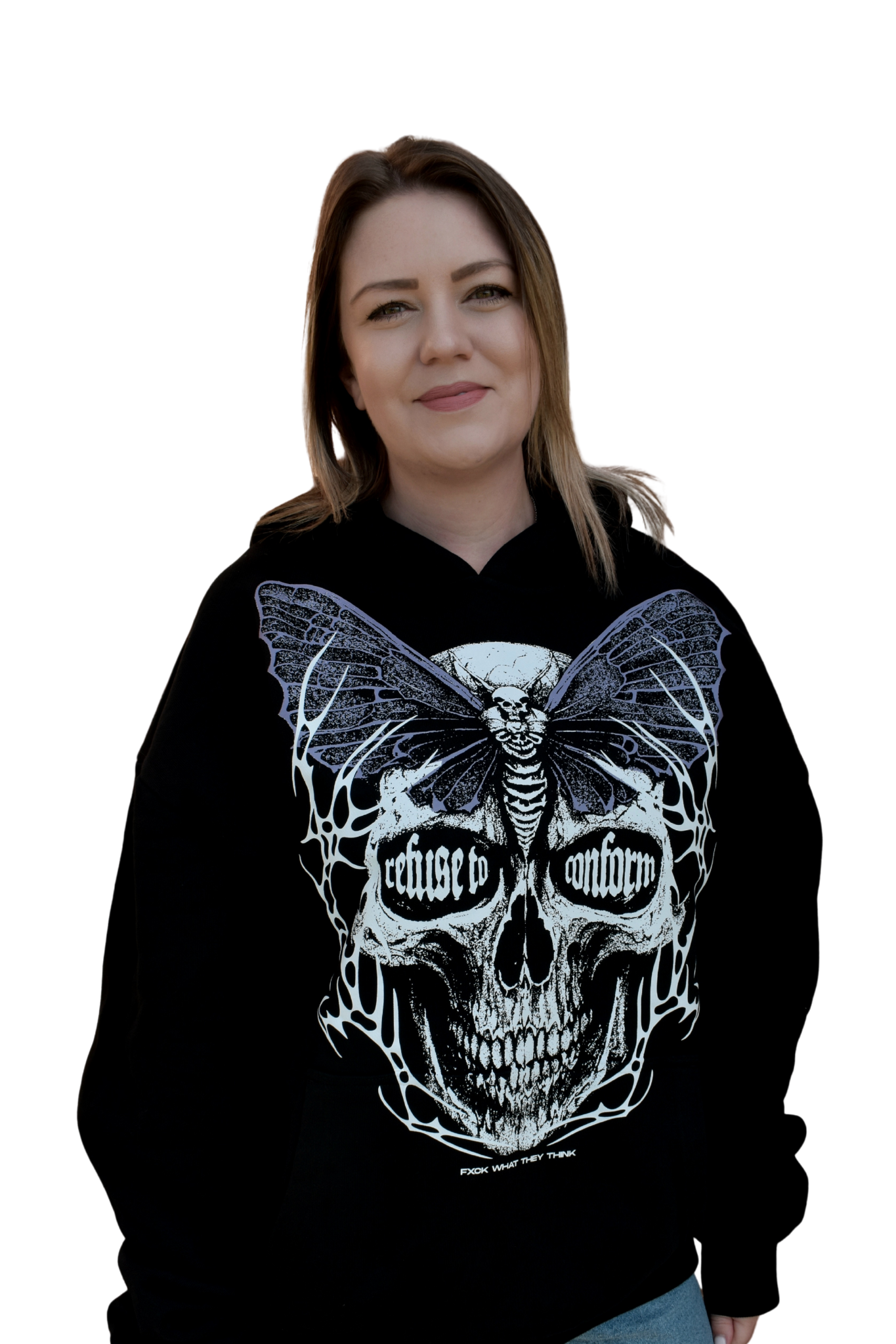 FXCK WHAT THEY THINK ULTRA-HEAVY HOODIE