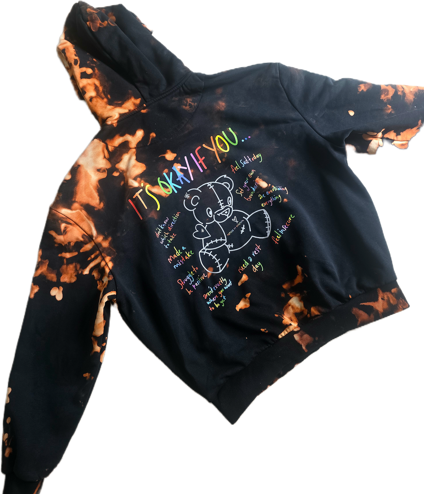 DYED DELUXE ULTRA-HEAVY HOODIE SIZE MEDIUM