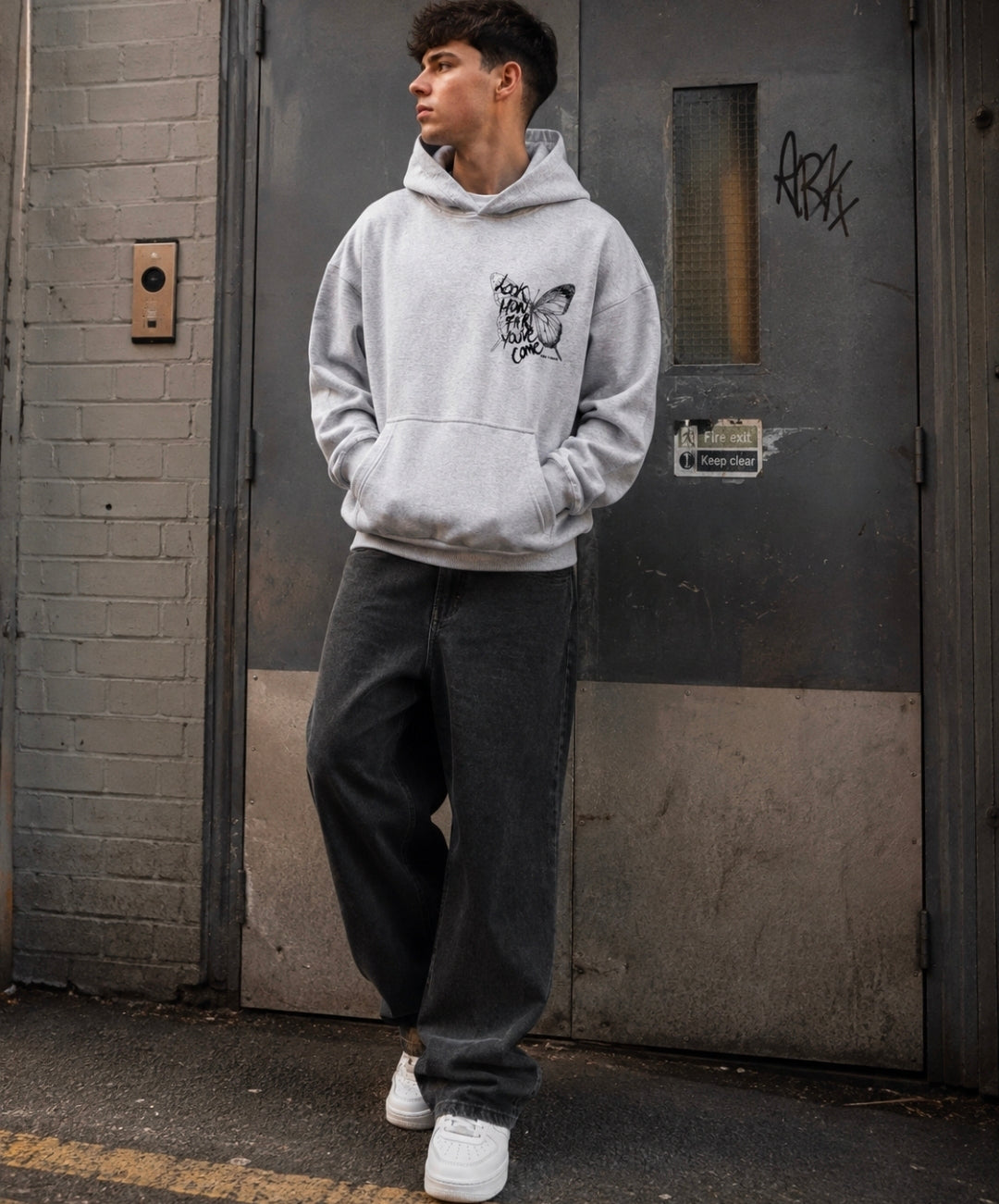 LOOK HOW FAR YOU'VE COME ULTRA-HEAVY HOODIE