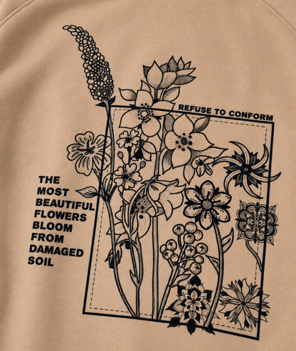 Flowers Ultra-Heavy Hoodie by Refuse to Conform Clothing, product image 6