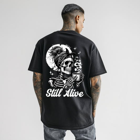 STILL ALIVE CLASSIC OVERSIZED TEE