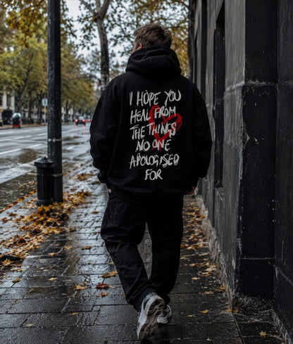 I Hope You Heal Ultra-Heavy Hoodie by Refuse to Conform Clothing, product image 6