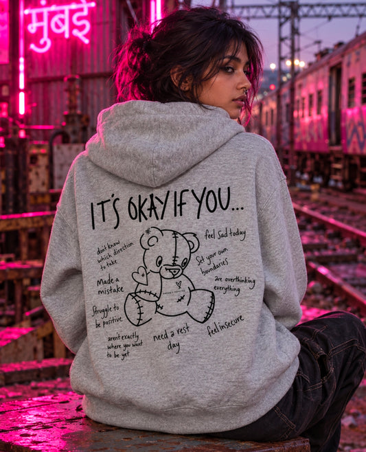 LIGHTWEIGHT TEDDY HOODIE