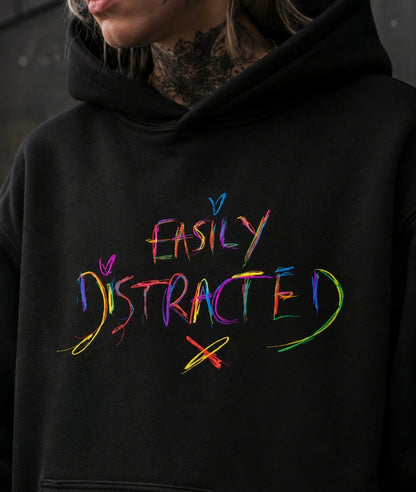 Easily Distracted Ultra-Heavy Hoodie by Refuse to Conform Clothing, product image 5