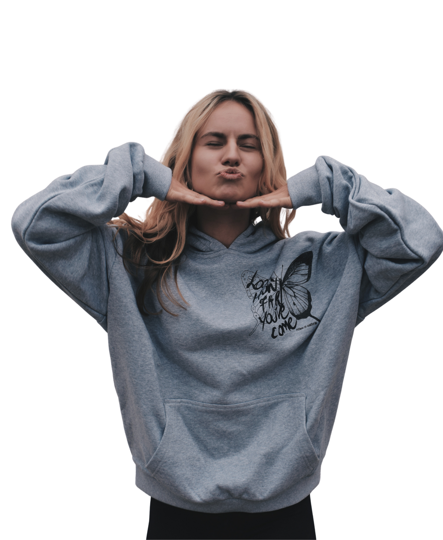 LOOK HOW FAR YOU'VE COME ULTRA-HEAVY HOODIE