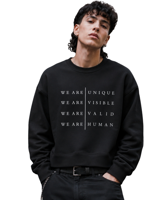 WE ARE OVERSIZED BOXY HEAVYWEIGHT SWEATSHIRT