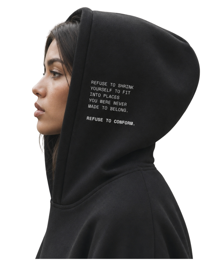 Deluxe Refuse To Shrink Ultra-Heavy Hoodie by Refuse to Conform Clothing, product image 1