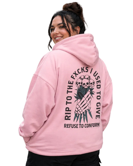 SMALL RIP ULTRA-HEAVY HOODIE